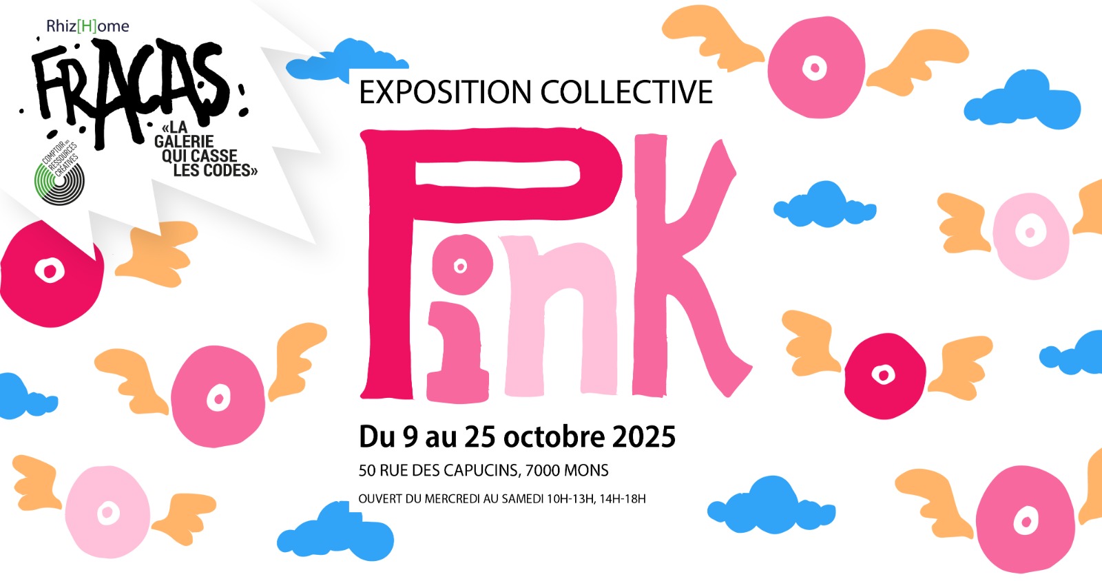 PINK Octobre Rose — Collectif (CRC · Atelier 47b · L'Intermède)
